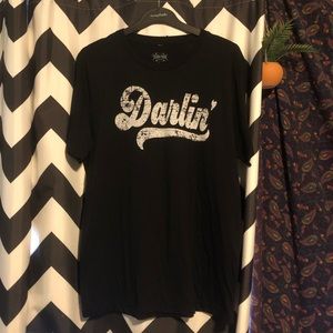 Darlin’ black graphic tee